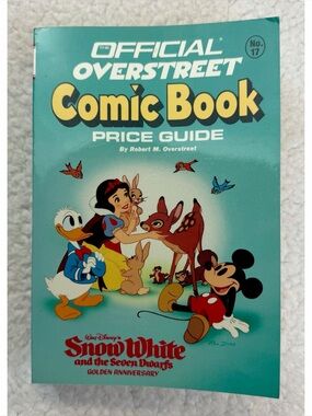OVERSTREET • Official Comic Book Price Guide #17 Snow White 50th Anniversary